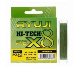Ryuji X8 150m Green İp Misina