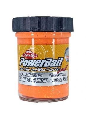 BERKLEY PowerBait® Natural scent dought (Orange/Bloodworm)