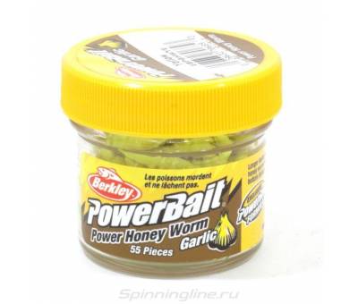 BERKLEY Powerbait Power Honey Worms Yellow